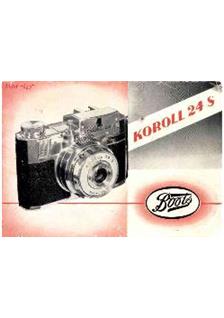 Bencini Koroll 24 S manual. Camera Instructions.